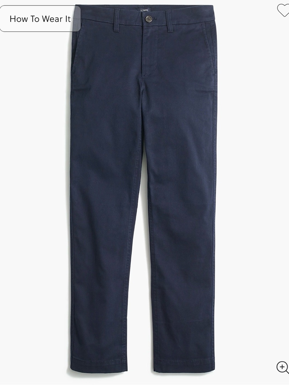J. Crew Navy High-rise Girlfriend Chino Pant